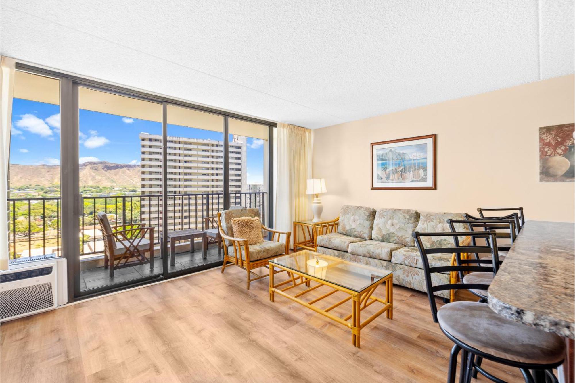 فيلا Waikiki Banyan T1-19Th Fl King Size Bed هونولولو المظهر الخارجي الصورة