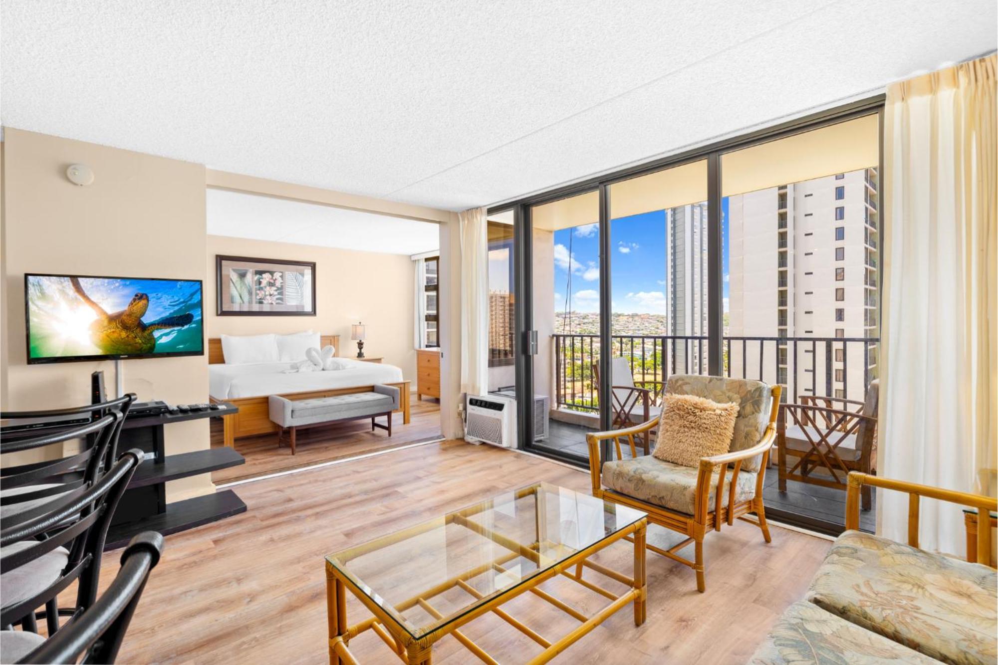 فيلا Waikiki Banyan T1-19Th Fl King Size Bed هونولولو المظهر الخارجي الصورة